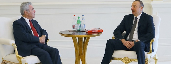 Президент Азербайджана принял экс-президента Австрии